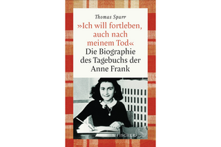 Foto von Anne Frank auf Buchcover