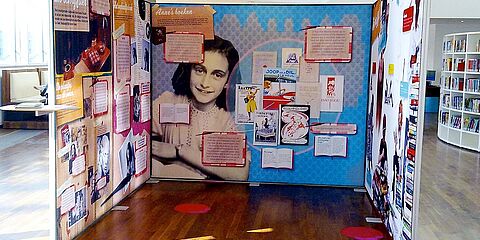 Ausstellung »Lesen und Schreiben mit Anne Frank«